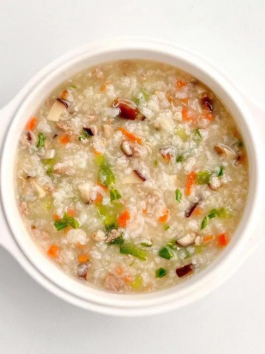 这粥真的不敢煮多!怕孩子又吃撑……