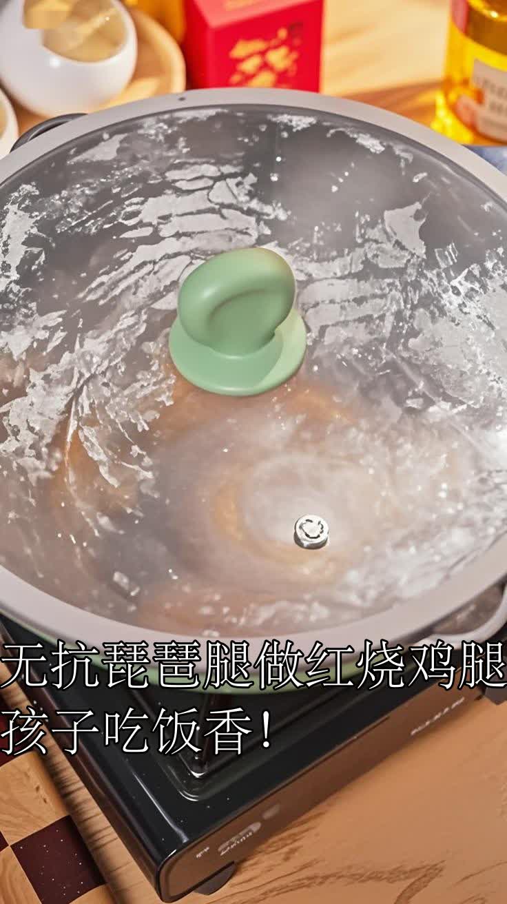 无抗琵琶腿做红烧鸡腿孩子吃饭香!
