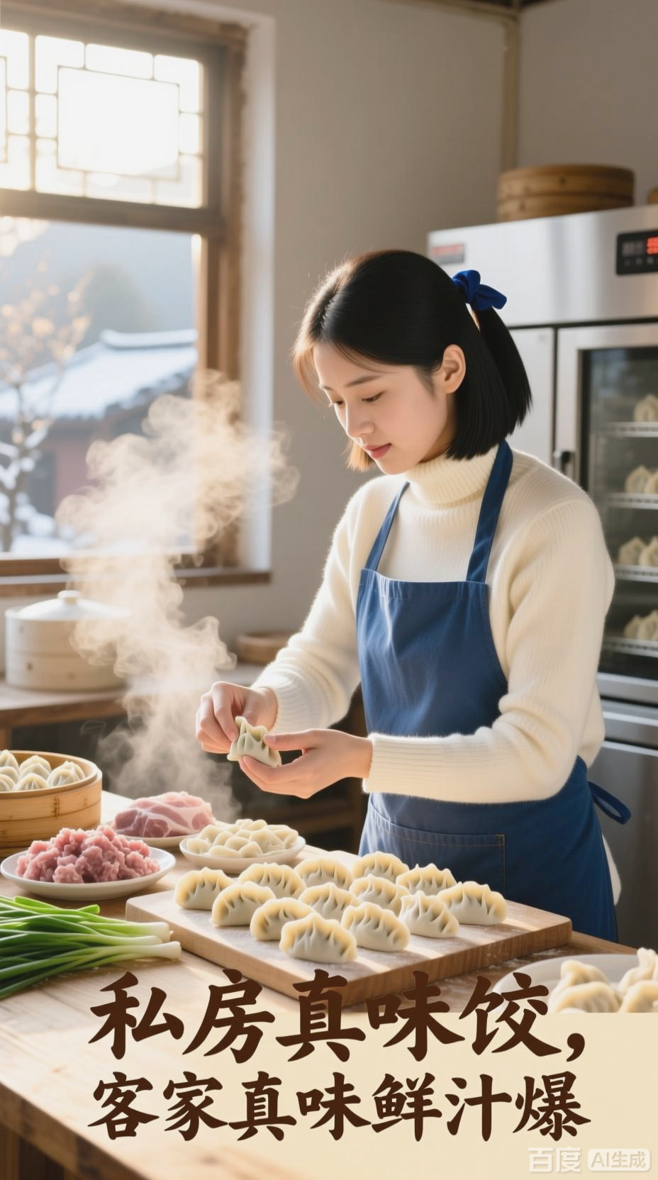 私房真味饺，客家真味鲜汁爆