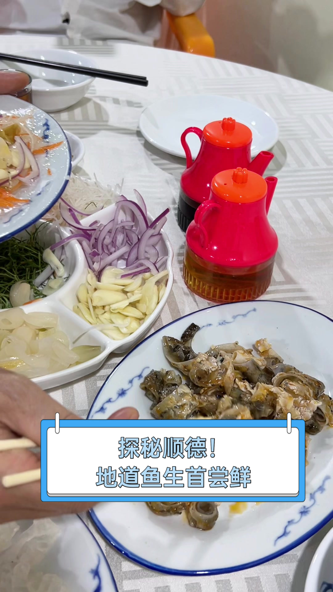 探秘顺德！地道鱼生首尝鲜