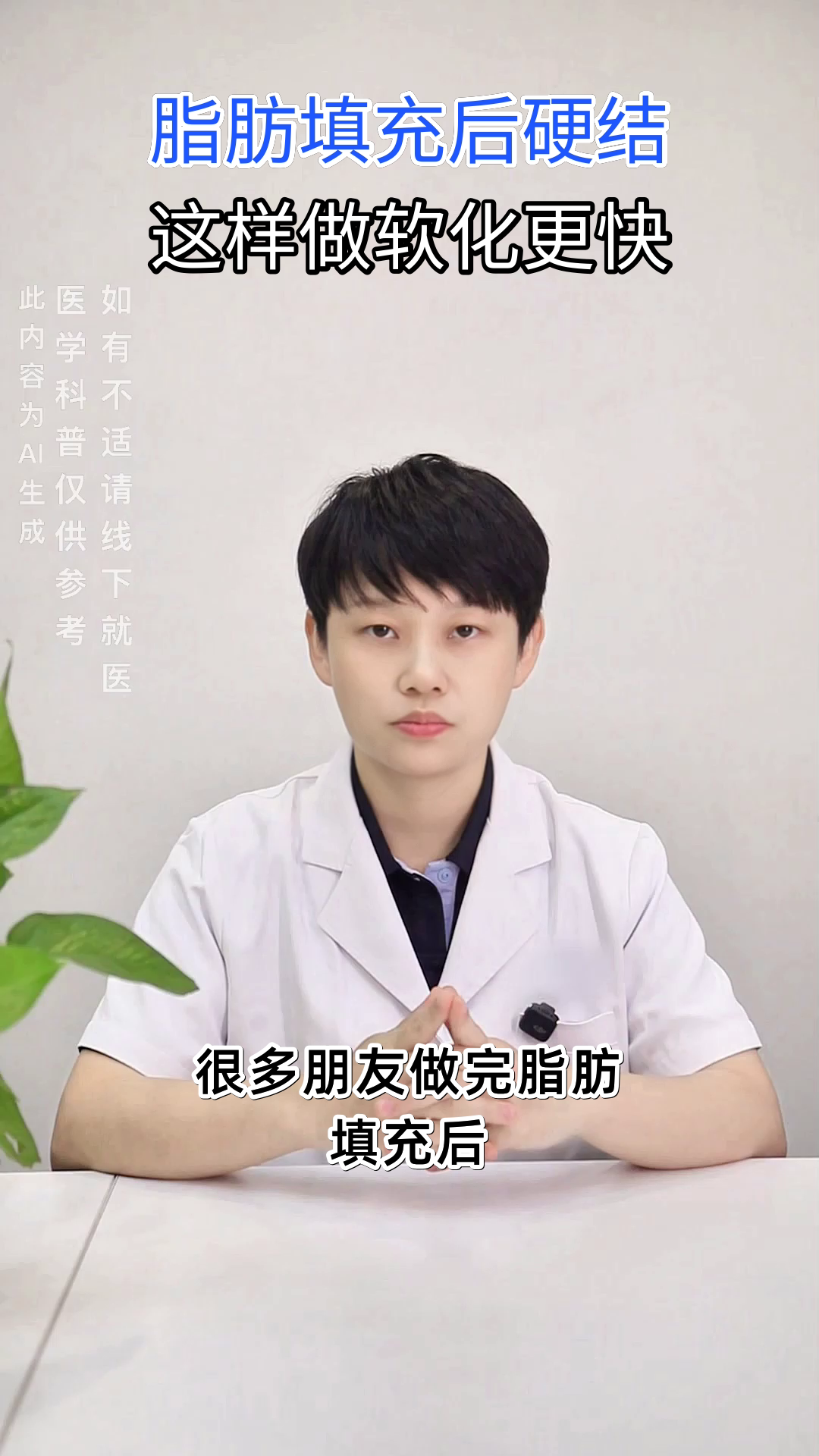 脂肪填充后硬结怎么办?