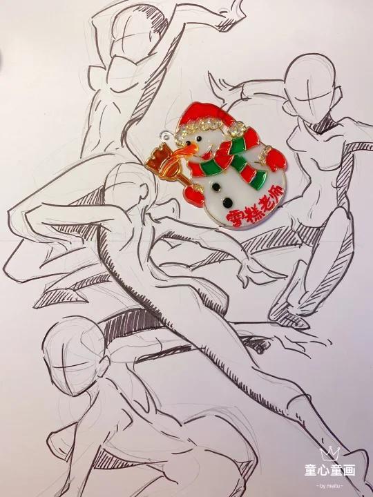 动漫人体结构线稿