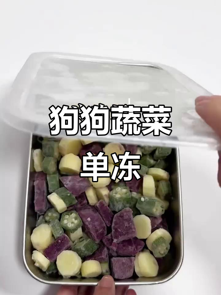 小狗蔬菜冻干制作,沉浸式备餐体验