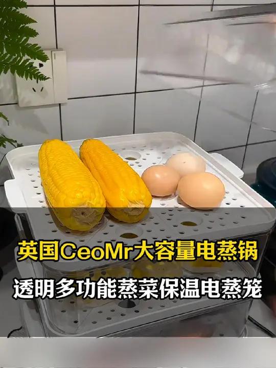 操作简单还能定时 自动断电特别省心 三层大容量这价太划算了 电蒸锅 家用电蒸锅自动断电 多