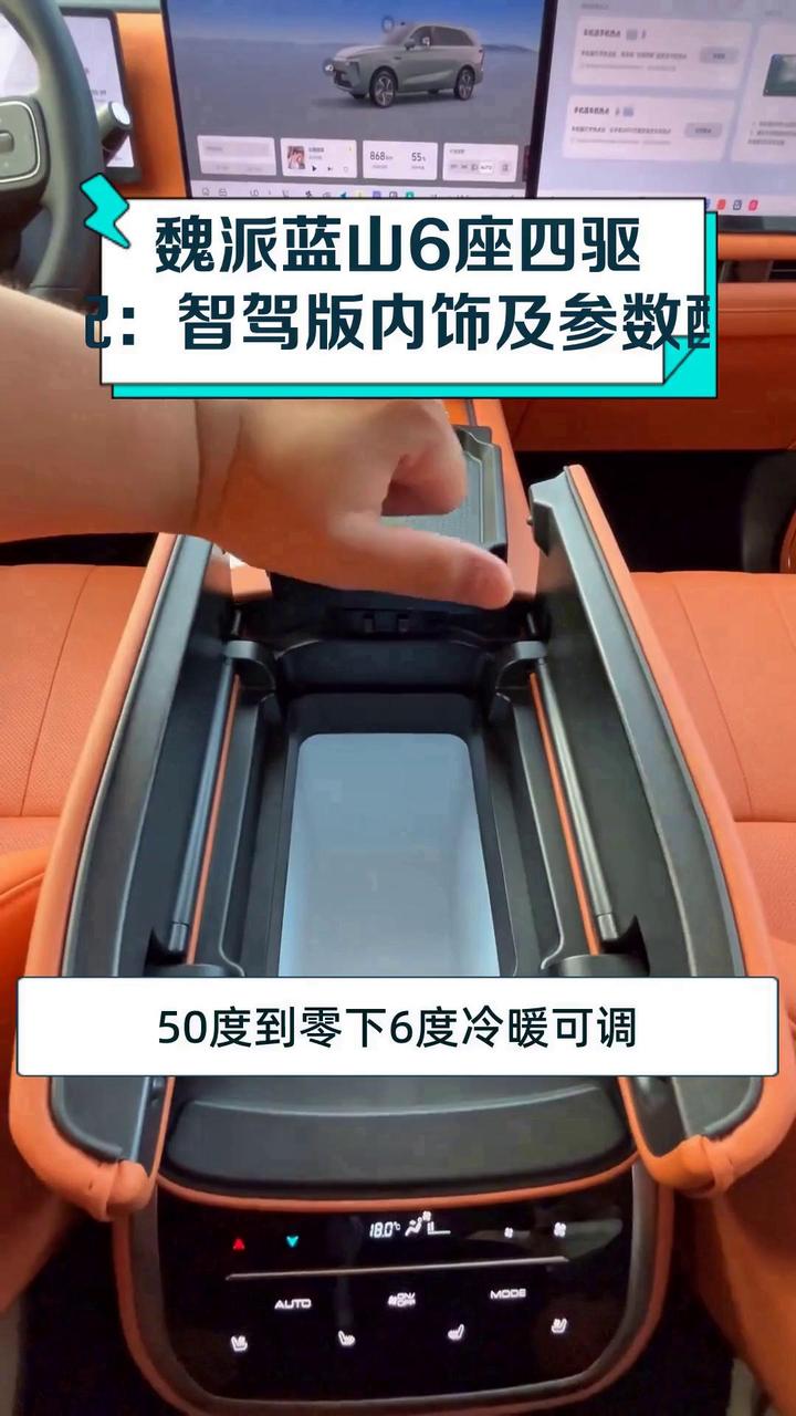 魏派蓝山6座四驱高配:智驾版内饰及参数配置
