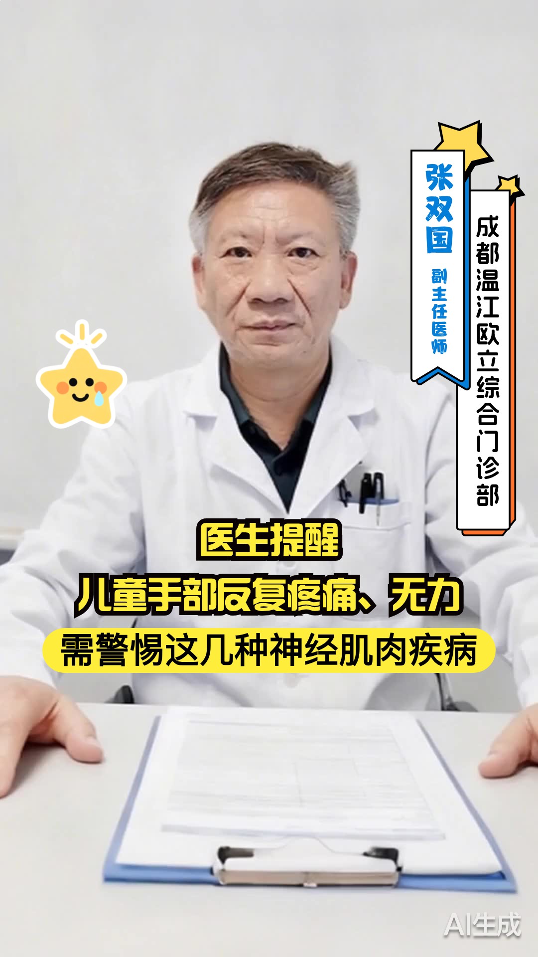 医生提醒：儿童手部反复疼痛、无力，需警惕这几种神经肌肉疾病