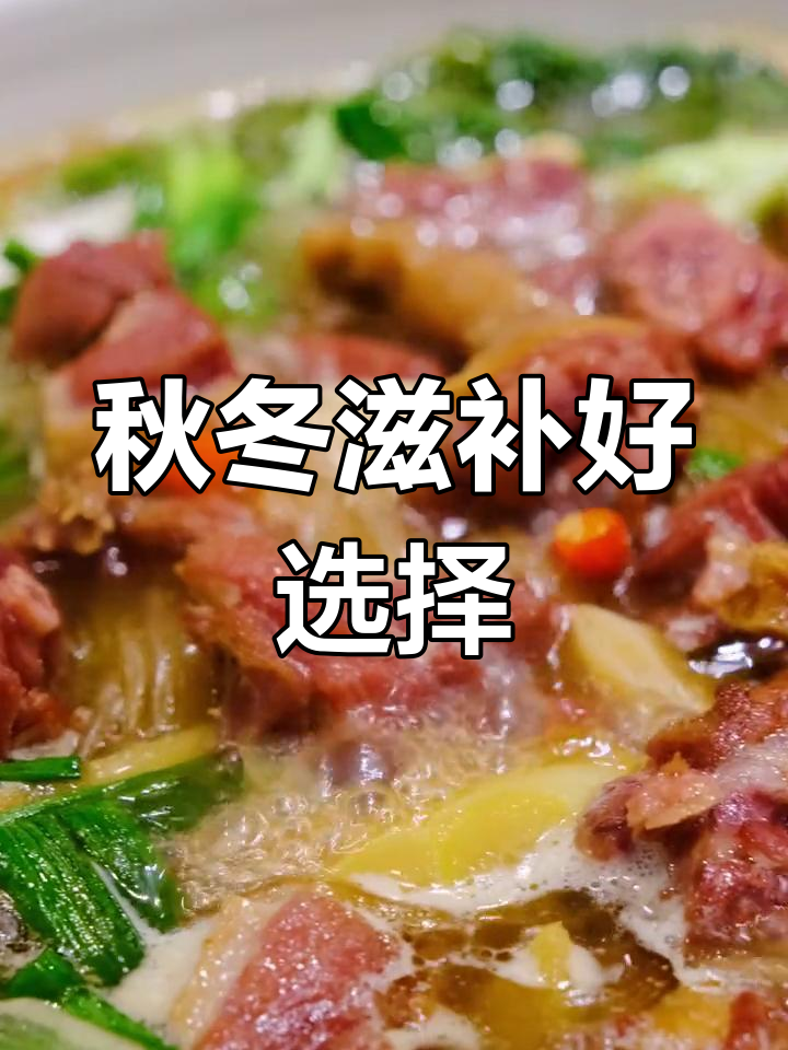秋季滋补,香腊鸭腿汤,完美搭配酒与饭!