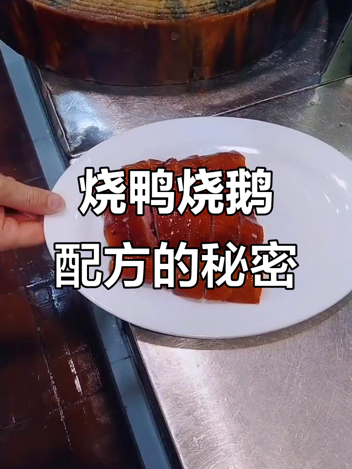 3980元学来的烧鸭烧鹅秘制配方,现在免费分享给大家