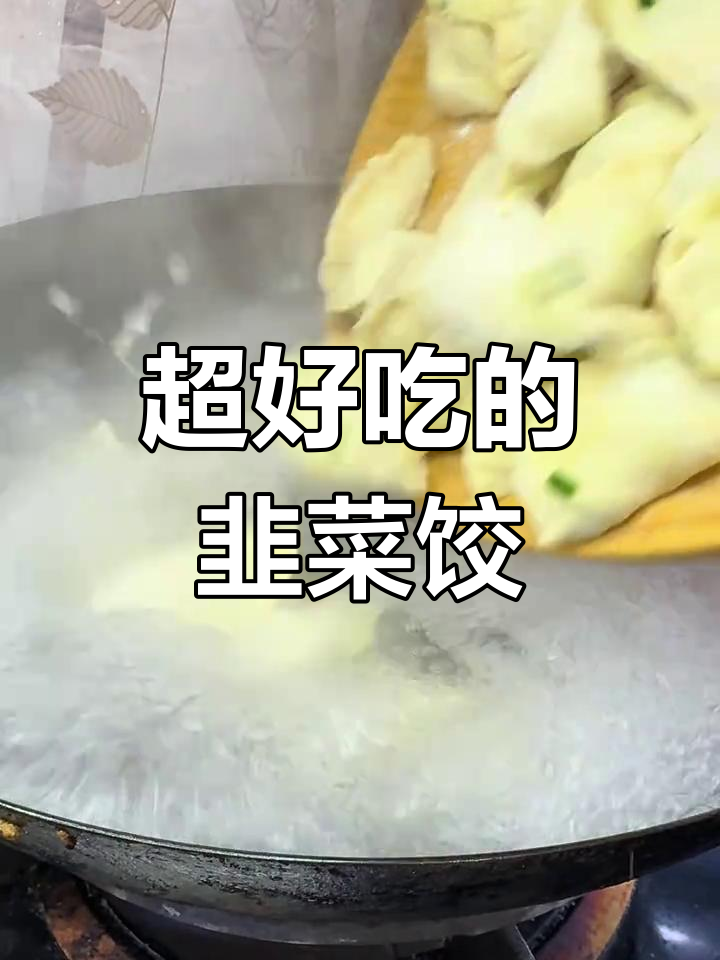 韭菜鸡蛋粉条馅饺子,皮薄多汁超好吃