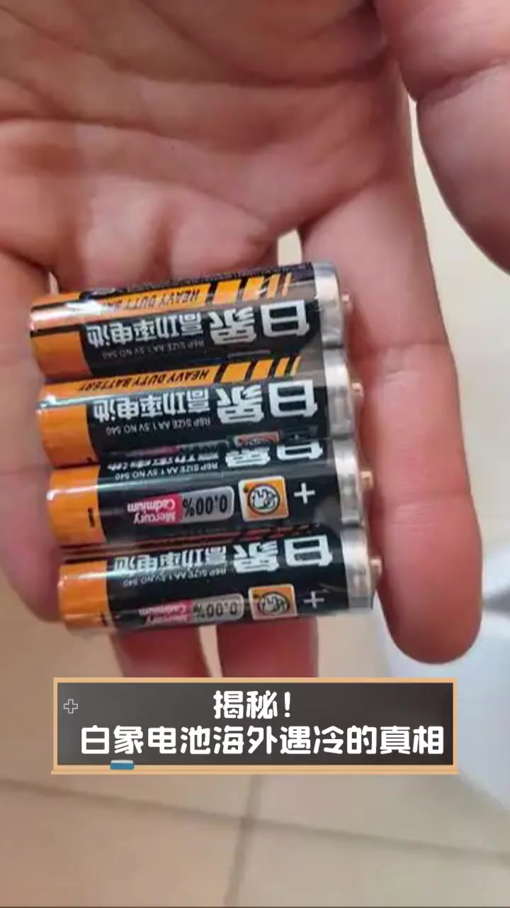 揭秘!白象电池海外遇冷的真相