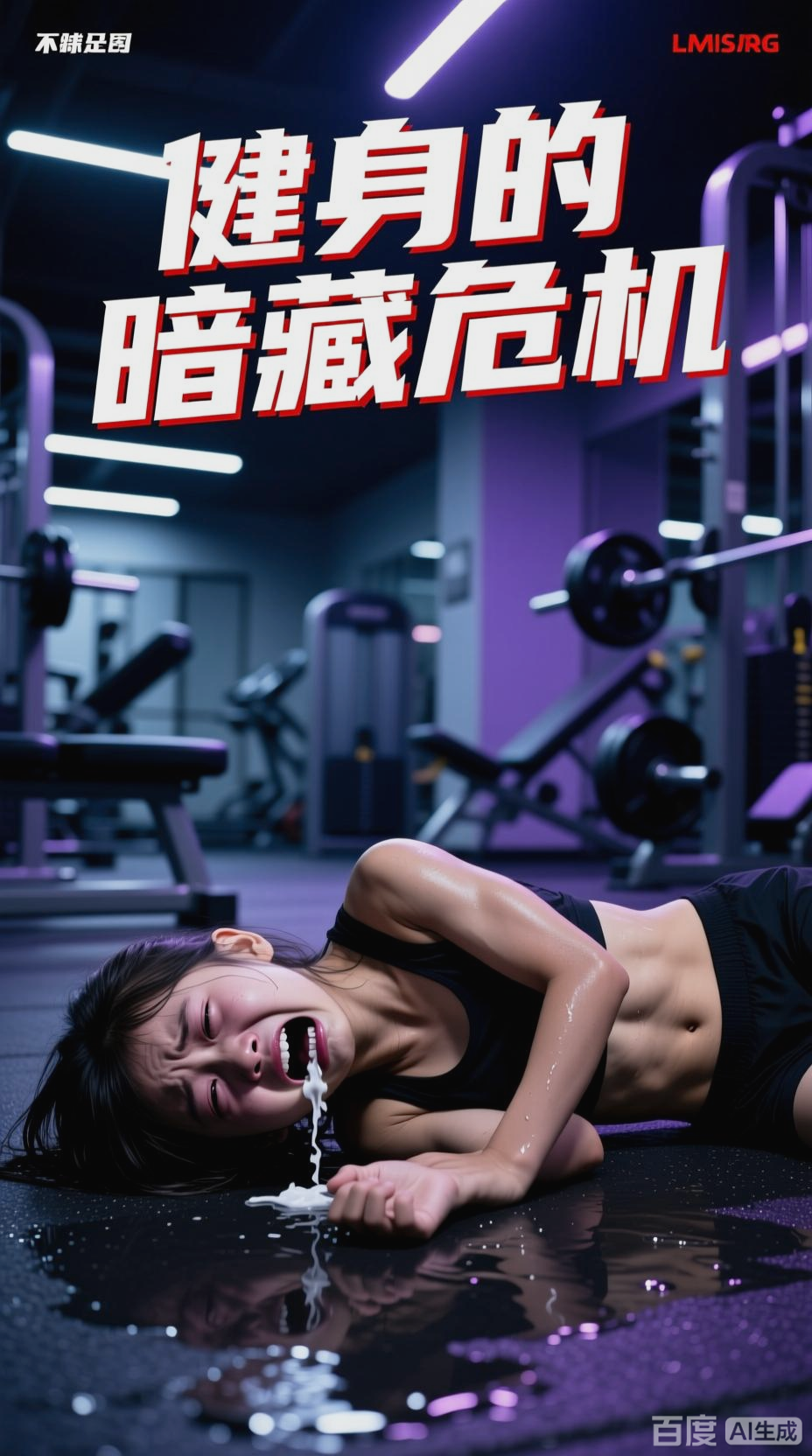 肌肉女孩的意外抽搐