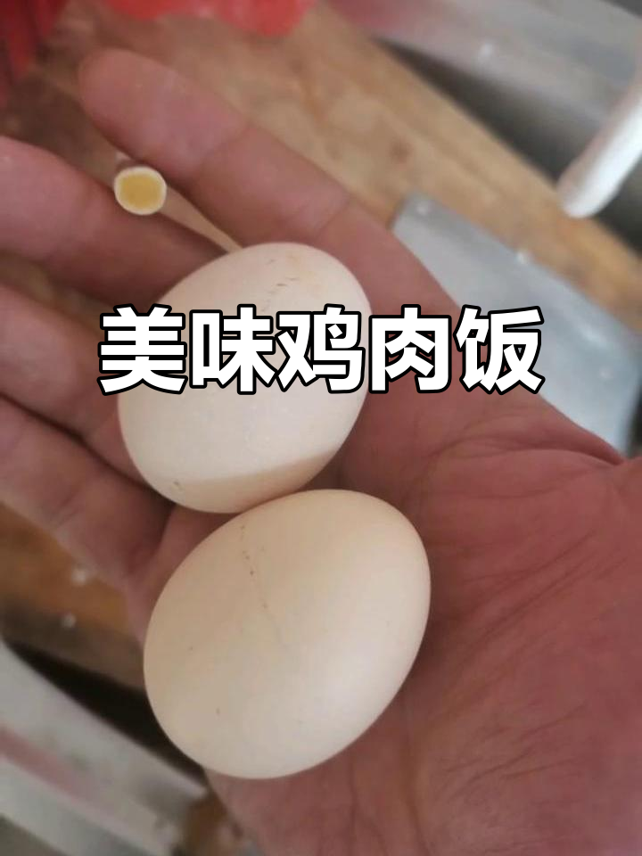 将鸡胸肉炖软,拌入米饭和鸡蛋,小白菜增添清新口感