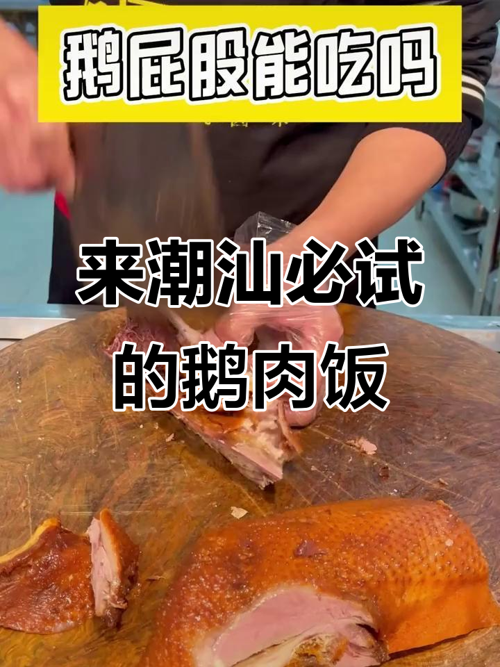 潮汕鹅肉饭，过年必吃美味！巷子里的独特风味