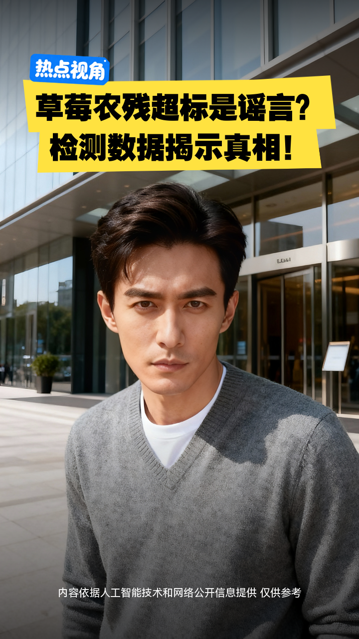 草莓农残超标是谣言？检测数据揭示真相！