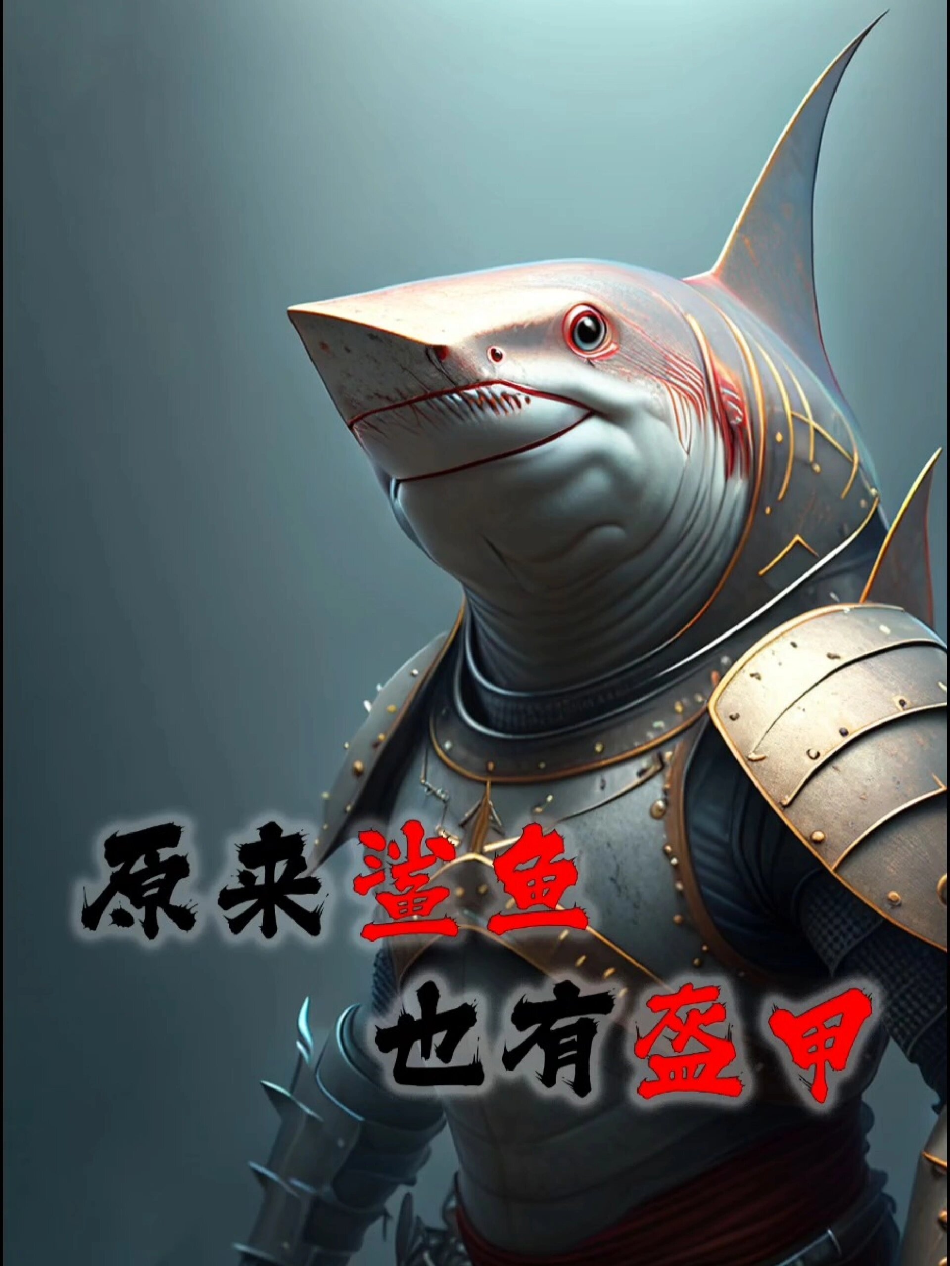 原来鲨鱼也有鳞片