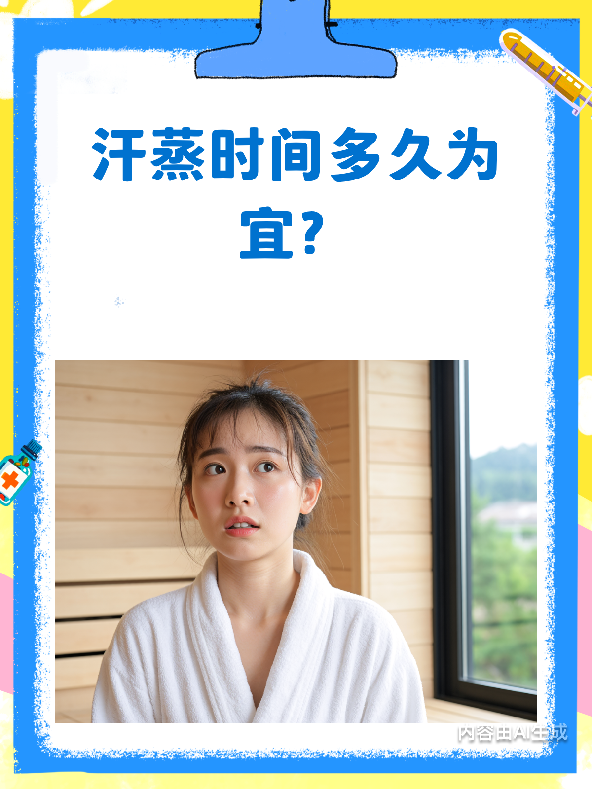 汗蒸20分钟是极限?揭秘汗蒸时间的小秘密!