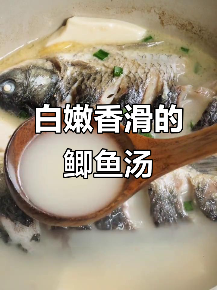 鲫鱼豆腐汤,白浓鲜美又简单