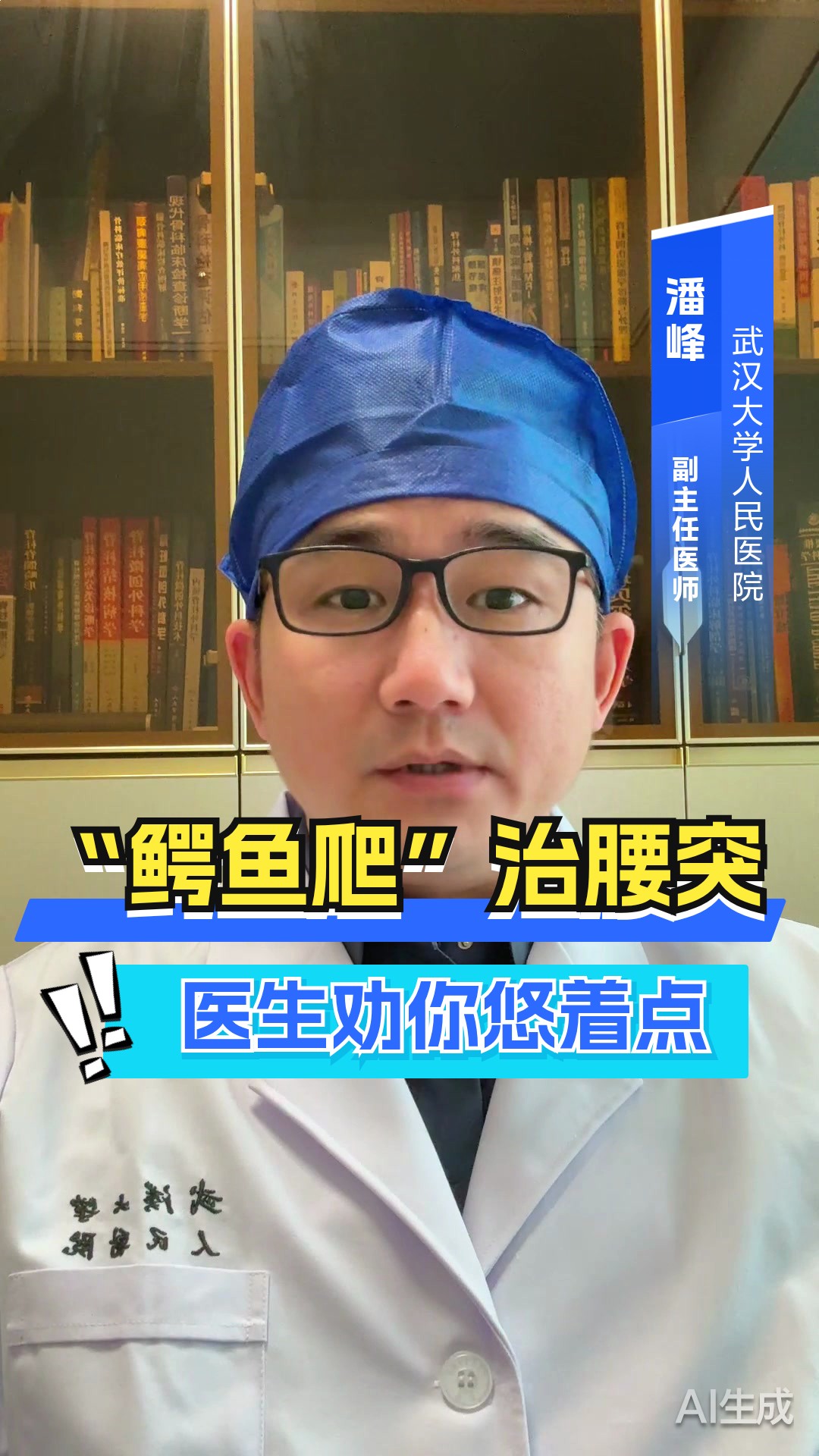 '鳄鱼爬'治腰突？医生：这些人千万别尝试