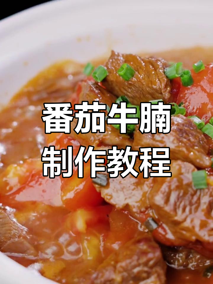 番茄牛腩家常做法,砂锅慢炖出美味