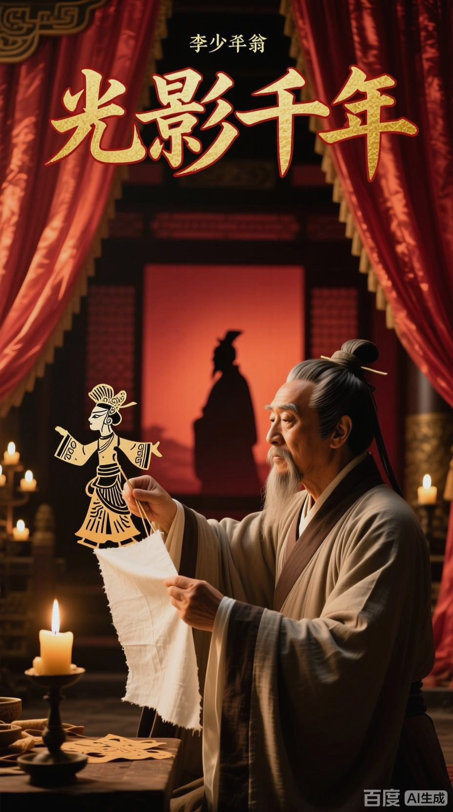光影千年:皮影戏鼻祖李少翁的传奇
