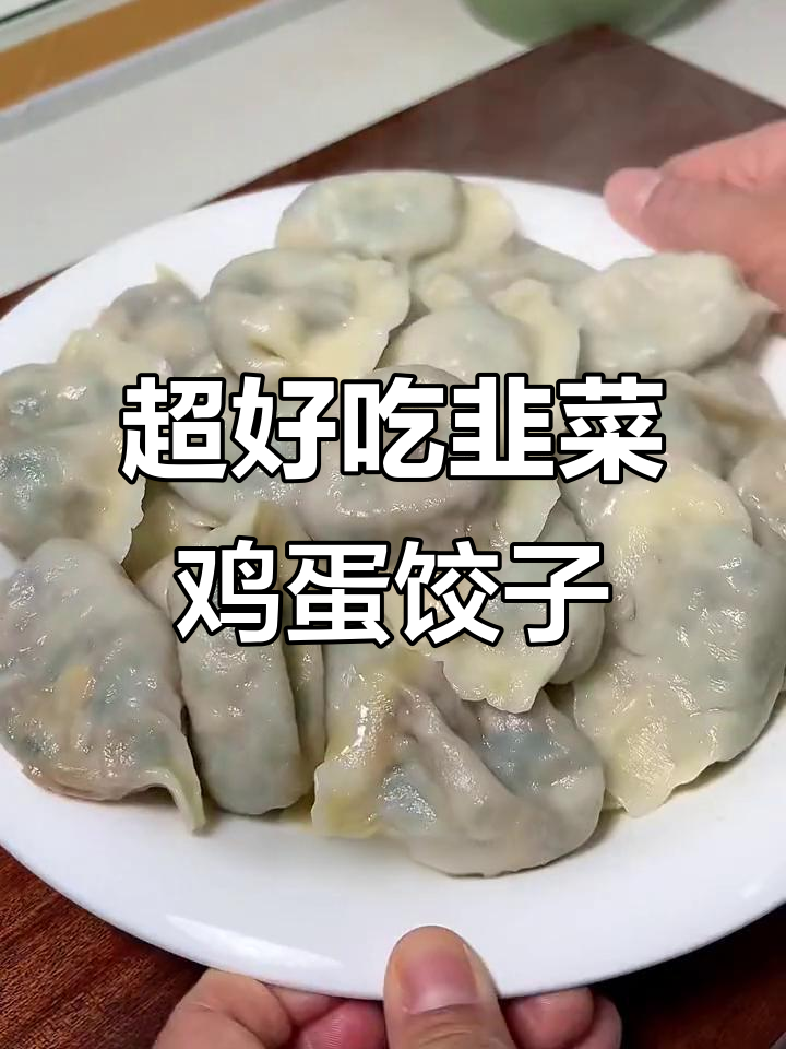 韭菜鸡蛋粉条饺子馅，鲜美不漏水，大人小孩都爱吃