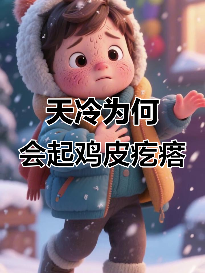寒冷时皮肤起鸡皮疙瘩的原因,竟是为了这个!