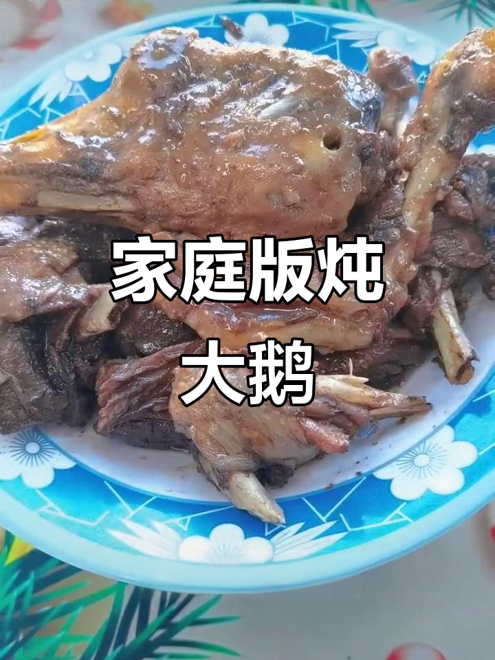 家常炖大鹅,简单又美味!教你做正宗家常味