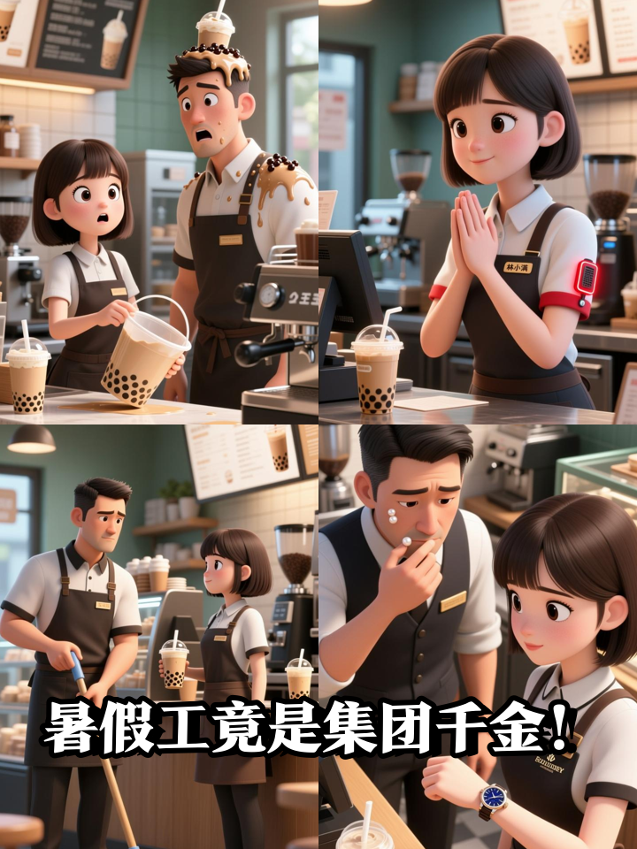 奶茶店打工小妹竟是集团继承人？卧底身份曝光惊呆所有人