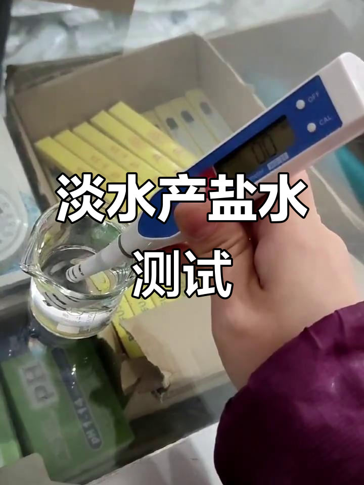 海水盐度计轻松测淡水观赏鱼,水质清晰无盐分