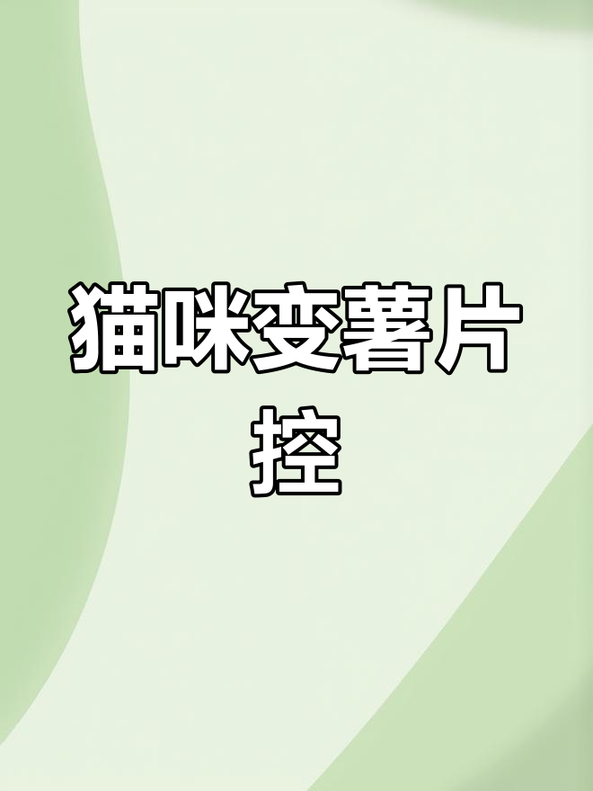 这只猫吃薯片吃得太多了,简直成了“薯片猫”