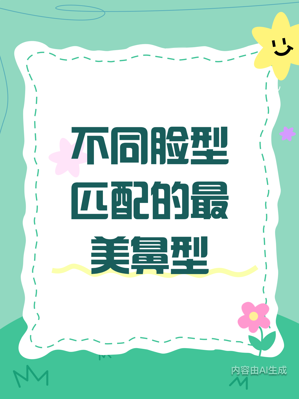 脸型配鼻型,美丽大升级!