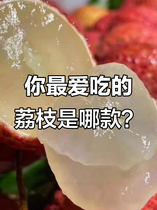 广东荔枝品种大揭秘:哪种最好吃?