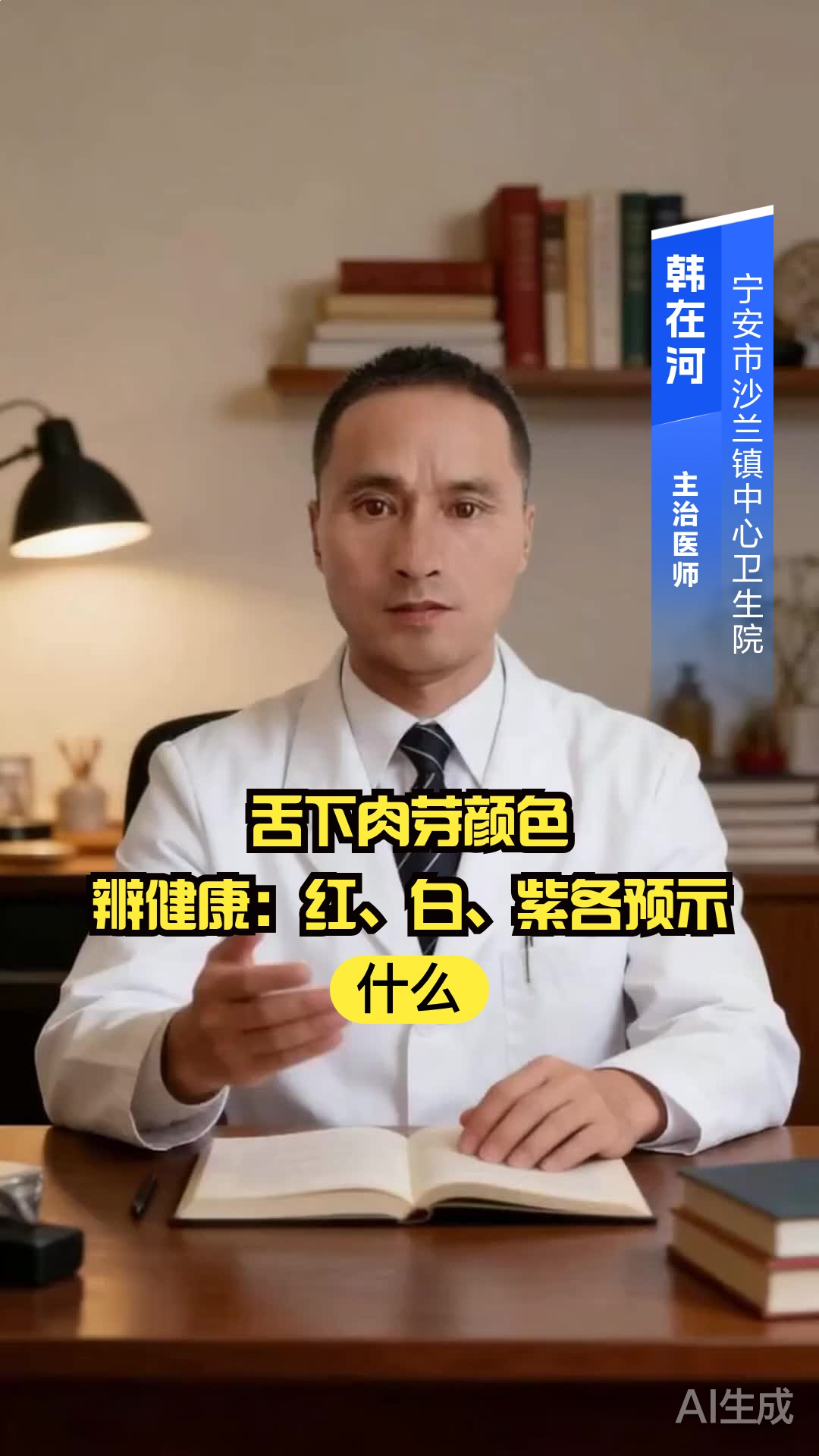 舌下肉芽颜色辨健康：红、白、紫各预示什么？