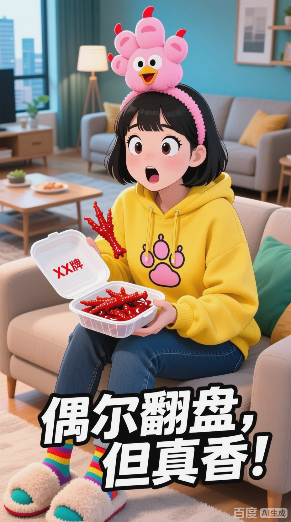 灵魂出窍无骨鸡爪爆笑教程