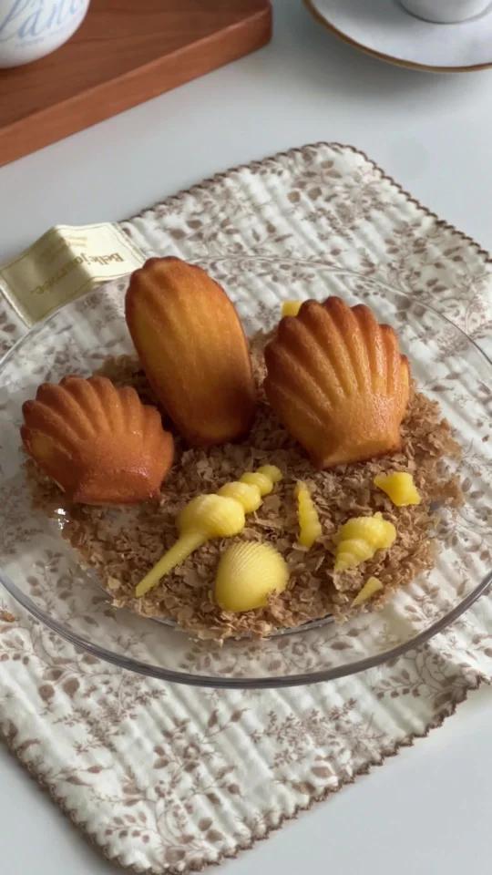 柠檬玛德琳新手也能一次成功超好吃!