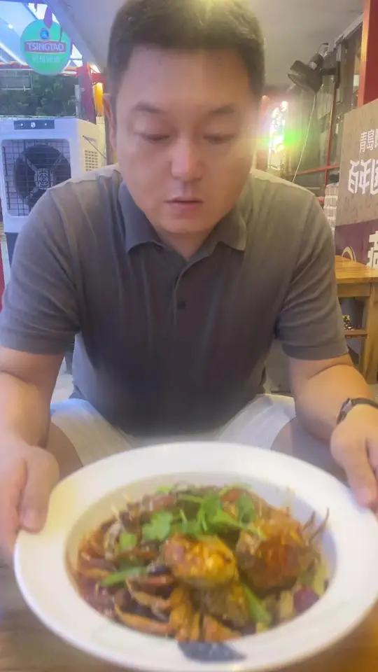 燕山烧烤 香辣蟹上线 这家店回头客超多想吃你就来 主打的就是一个真实 真材实料才能做出好味