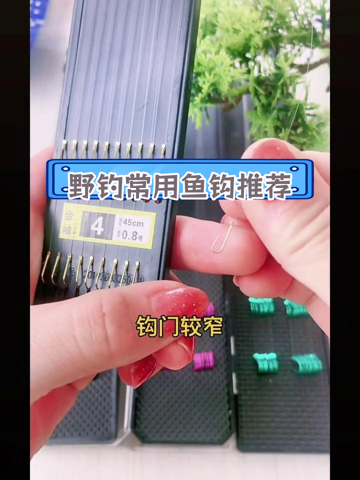 各种鱼钩适用场景解析