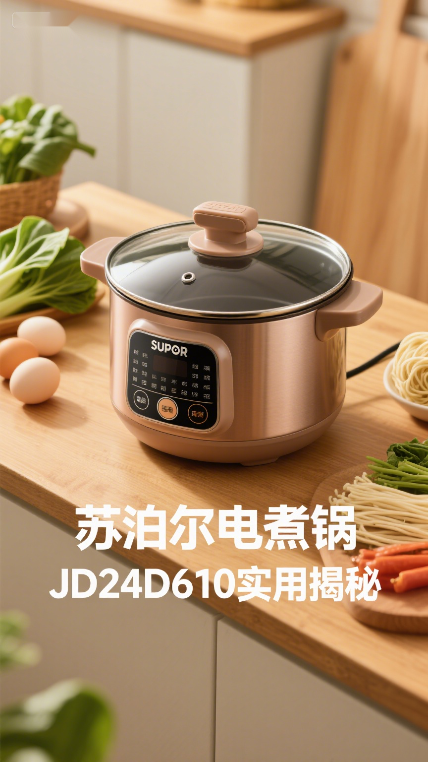 苏泊尔电煮锅JD24D610实用揭秘