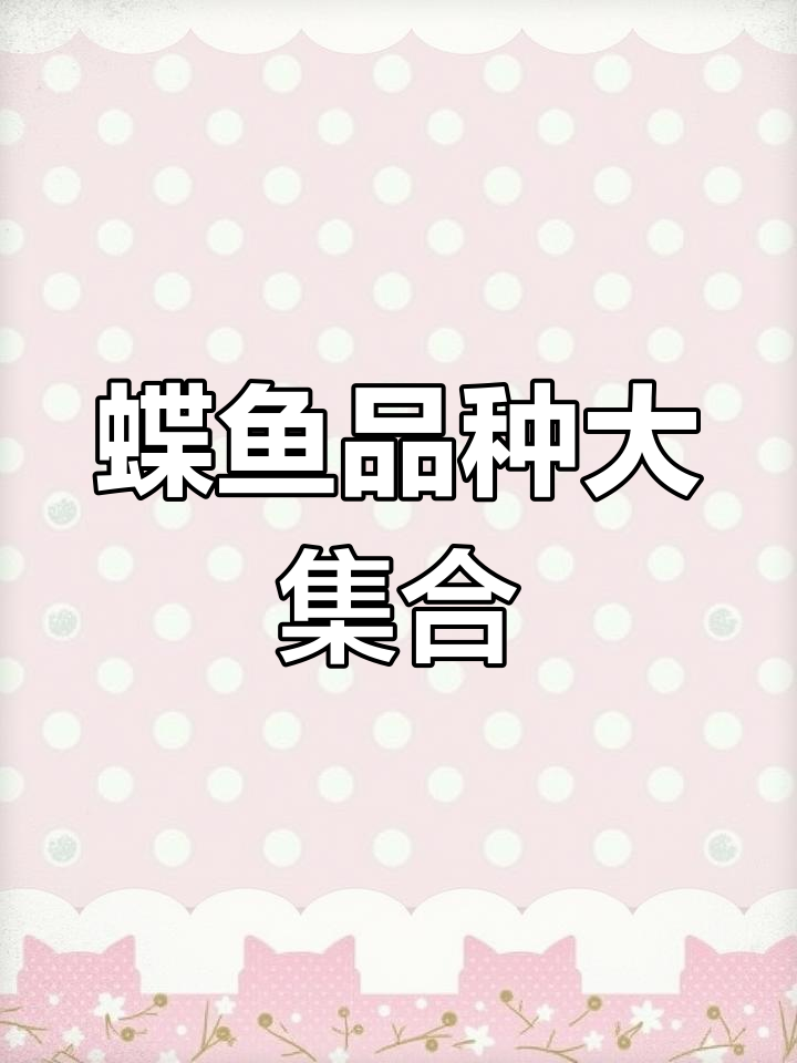 常见蝶鱼种类图片汇总,渔夫整理分享