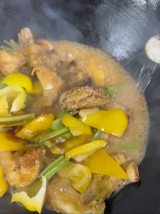 今日不食辣,小鲈鱼做红烧鱼块,不放辣椒也超好吃!