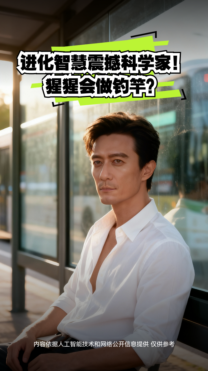 进化智慧震撼科学家！猩猩会做钓竿？
