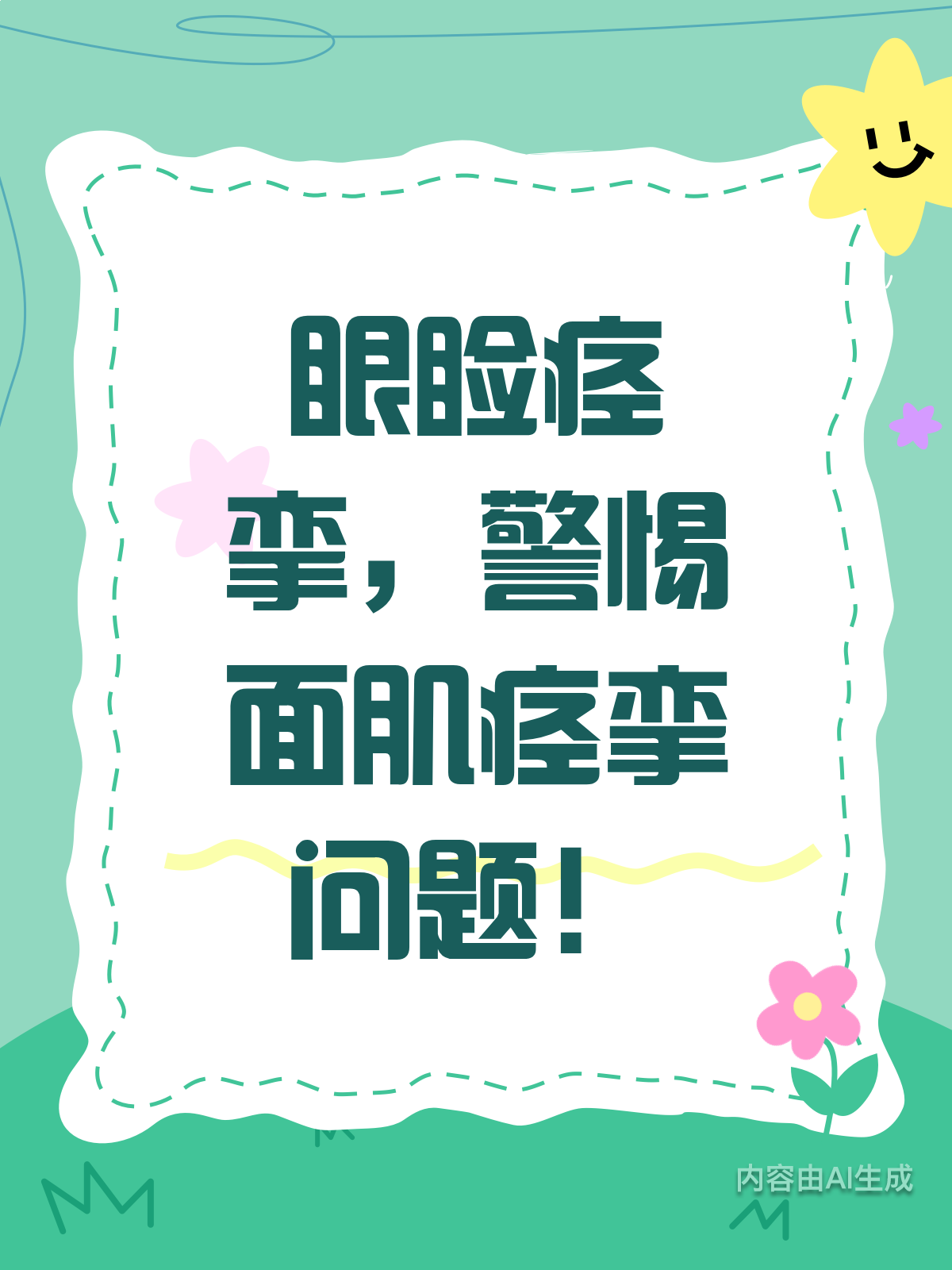 眼睑痉挛别忽视!可能是面肌痉挛在作祟