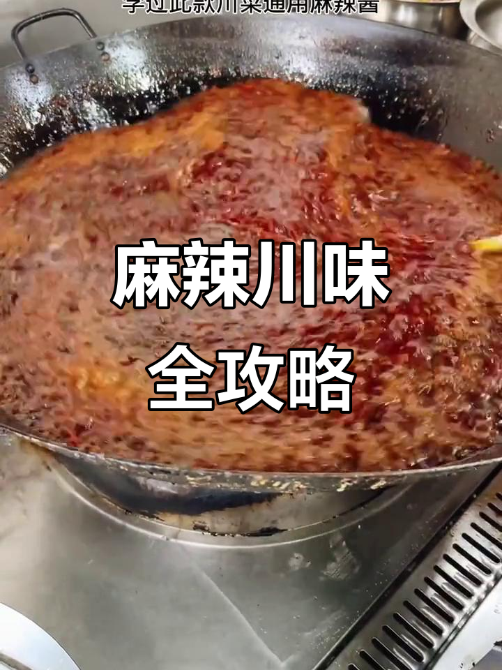 麻辣底料，红亮诱人，多种川菜做法一网打尽！