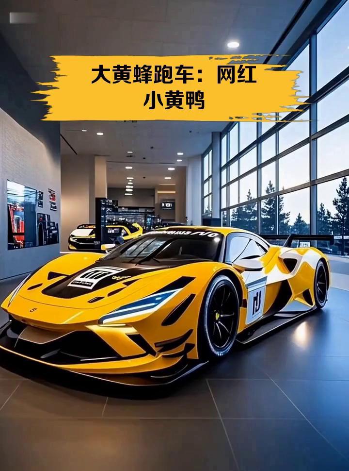 大黄蜂跑车:网红小黄鸭