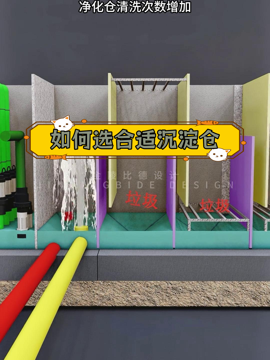 鱼池过滤沉淀仓选择指南:传统、H管与315级扎网设计对比