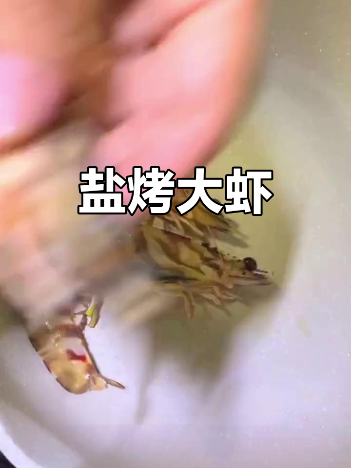 盐烤野生竹节虾，鲜香扑鼻，口感超赞！
