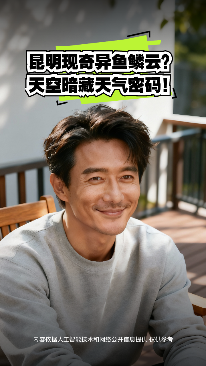 昆明现奇异鱼鳞云？天空暗藏天气密码！