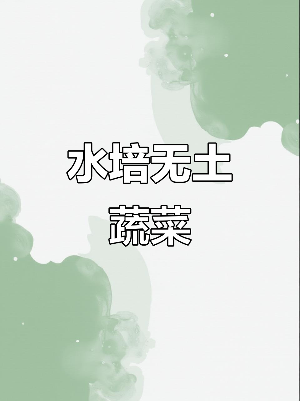 无土栽培蔬菜,根系健康又省力