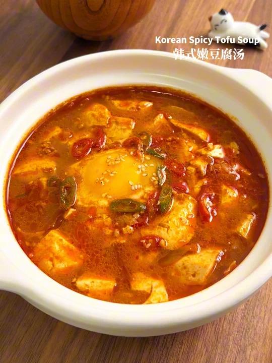 天冷一定要试试这个韩式嫩豆腐汤暖乎乎
