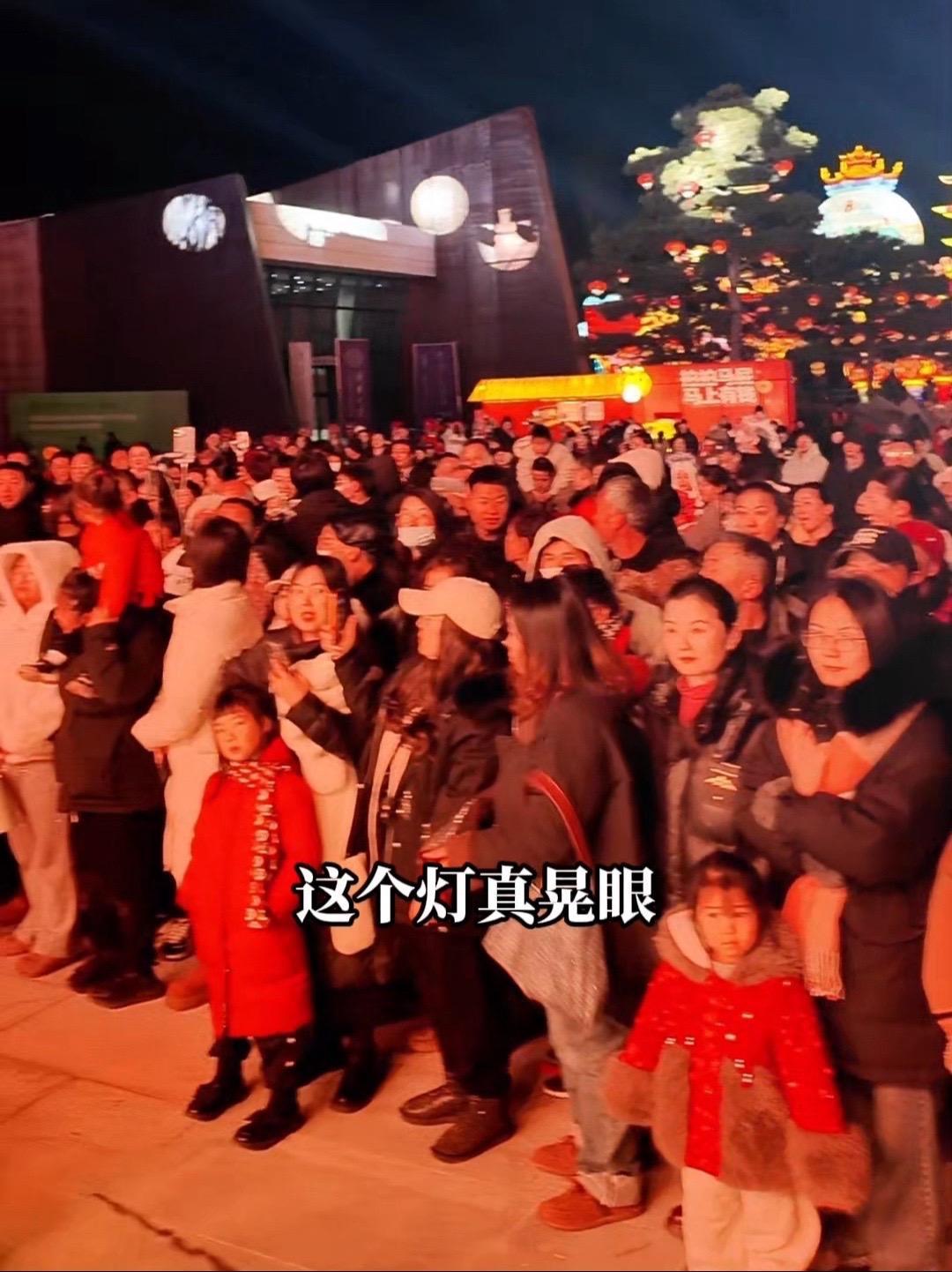 该怎么用方言表达看完花灯的心情……哎呀妈呀,锃亮!真热闹!#烟台迎新春花灯#烟台植物园